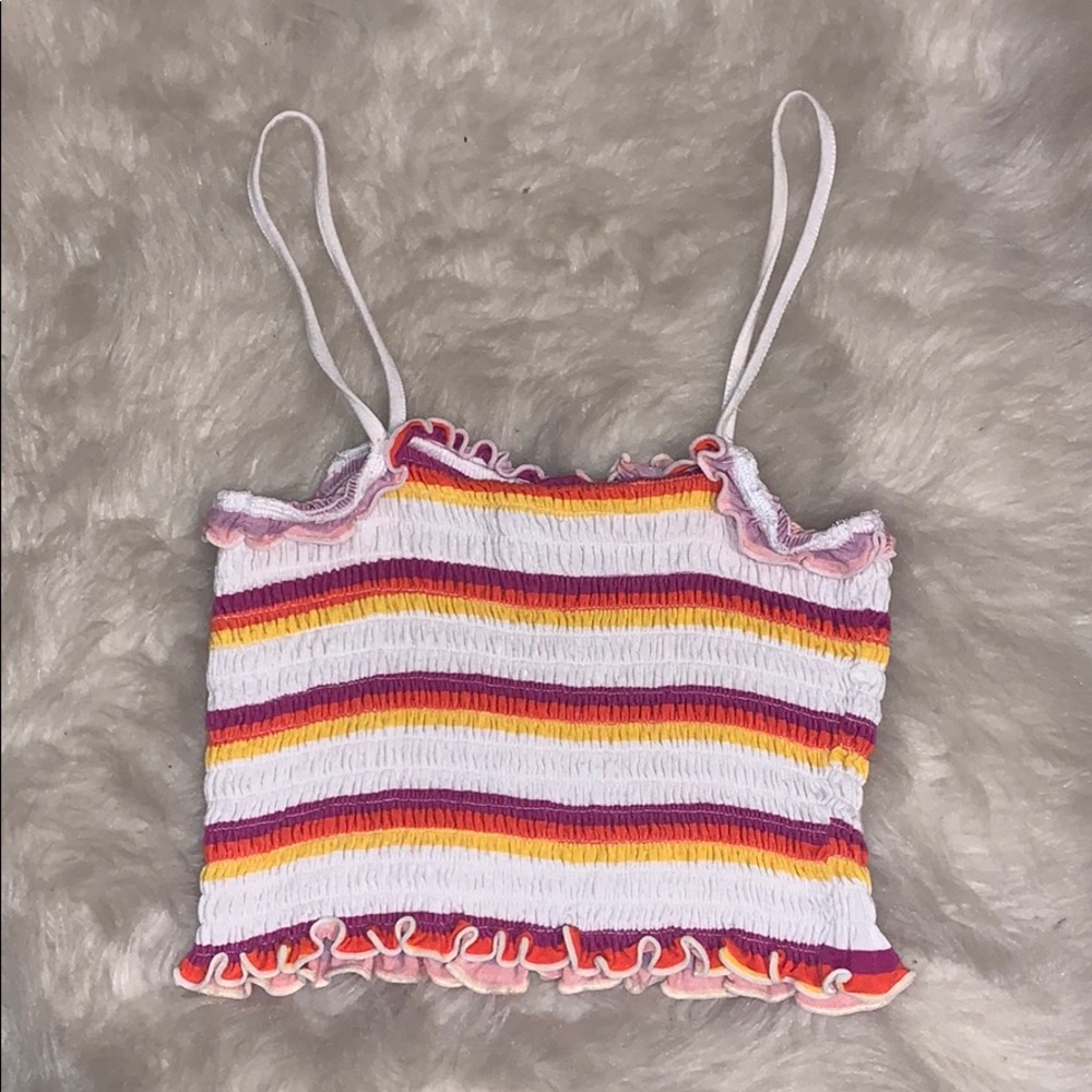 Multicolored Crop Top